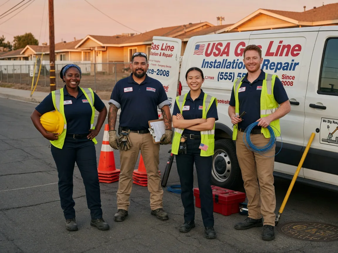 Gas Line Installation company in Evans, WV